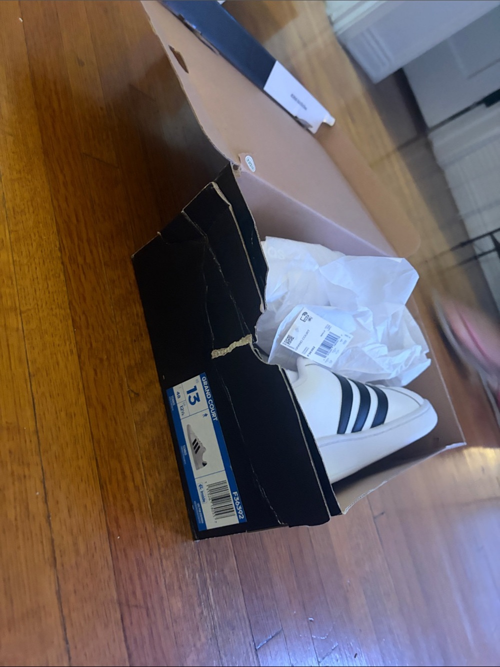 adidas White Black Athletic Shoes
